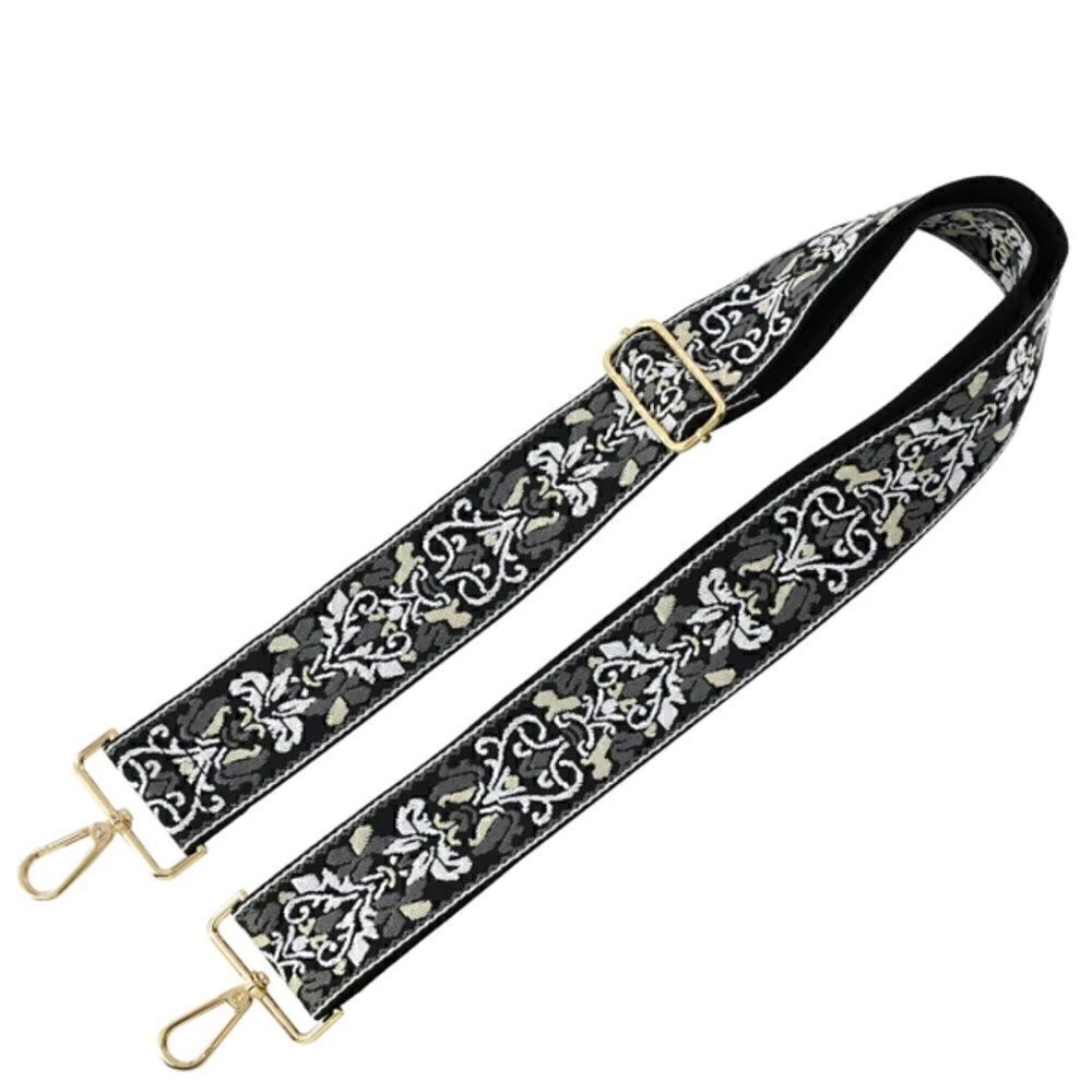Woven Embroidered Purse Strap NWT